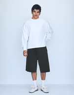 Мужские шорты-бермуды baggy fit - BERSHKA