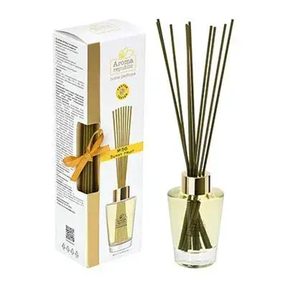 Ароматический диффузор в стеклянном флаконе 90 мл,»№56 Sunny fruit» AROMA REPUBLIC