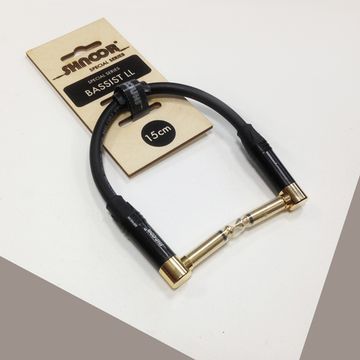 Инструментальный басовый патч-кабель, 15см, SHNOOR Bassist-LL-15cm