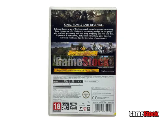 Kingdom Come Deliverance: Royal Edition (Nintendo Switch, Русские субтитры, Б/У)
