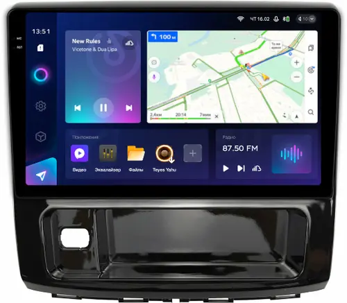 Магнитола для Haval H9 2015-2021 - Teyes CC3-2K QLed Android 10, Быстрая, SIM-слот, CarPlay