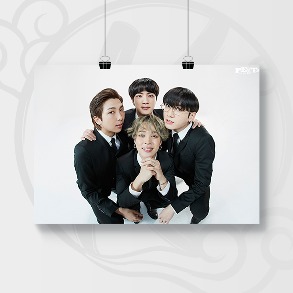 Постер А4 - BTS - Festa 2020: Family portrait