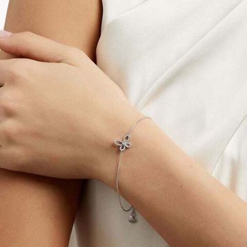 Браслет Graff Mini Butterfly Silhouette Diamond Bracelet