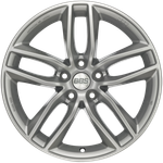 Диск колесный BBS SX 7.5x17 5x120 ET43 CB72.5 brilliant silver