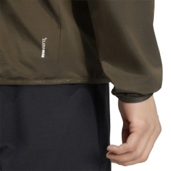 Мужская теннисная кофта Adidas Terrex Multi Climawarm Half Zip Tech - brown oxide
