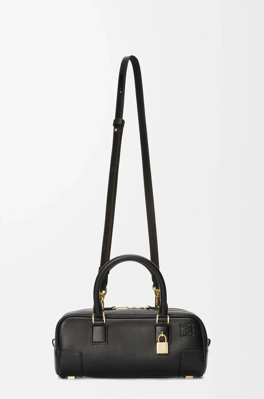 Loewe Укороченная сумка Amazona 23 из телячьей кожи наппа, черный