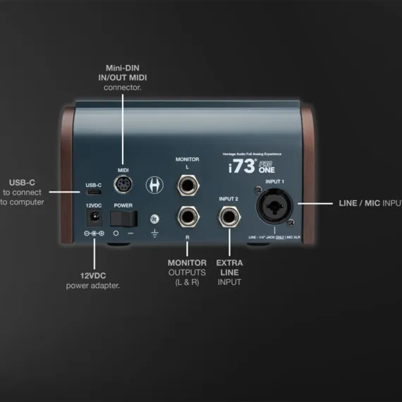 Heritage Audio i73 PRO One Blue