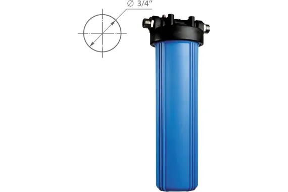 Колба Барьер ПРОФИ BigBlue 20" х/в 3/4" 7 бар синяя 39477