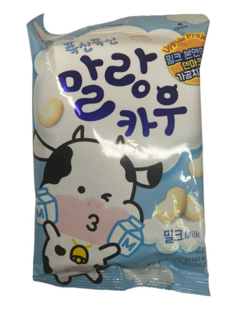 Жевательная конфета Lotte Malang Cow Milk 79 г
