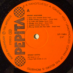 Виниловая пластинка Bergendy – Aranyalbum LP