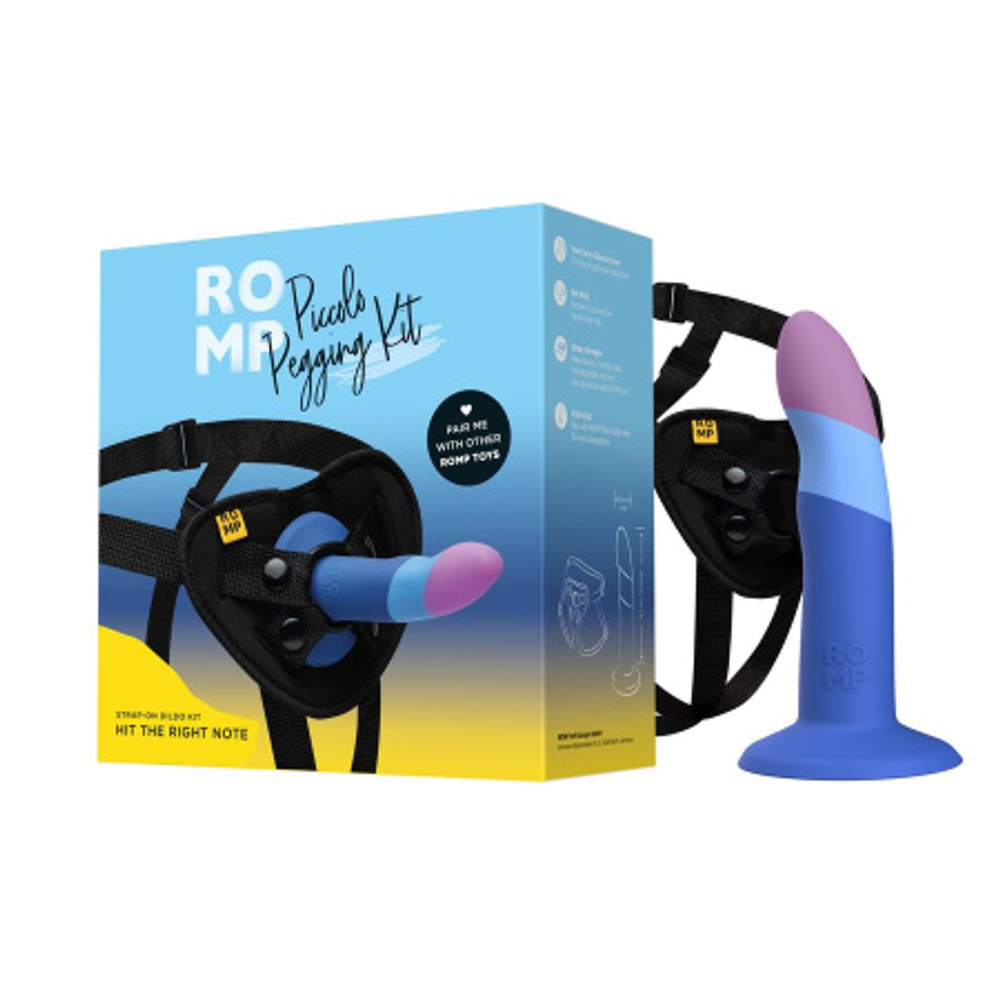 Romp Piccolo Pegging Kit Страпон унисекс 14/2,9см -- RPSO1SG9