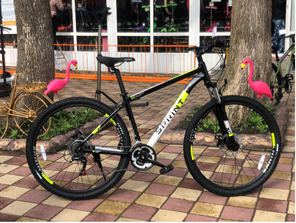 Велосипед TechTeam Sprint 29"х18" черный 2021