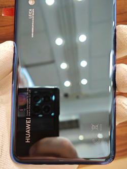 Задняя крышка ORIGINAL для Huawei P20 Pro CLT-L29 - ( заднее стекло ) цвет: Чёрный / Black