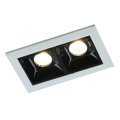 Точечный встраиваемый светильник Arte Lamp GRILL A3153PL-2BK, LED