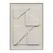Панно декоративное с эффектом 3d minimalism triangle, 50х70 см