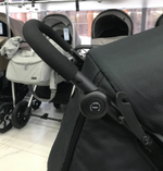 Коляска детская MOWBaby "CROSS" RA089 Gold Black