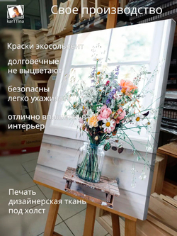 Картина "Майские Цветы", галерейная 50х70см 1шт.