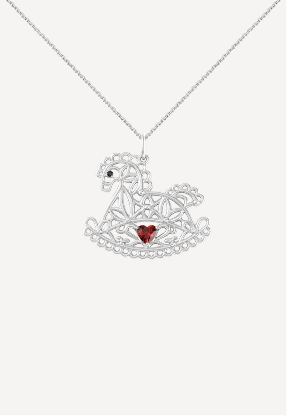 Подвес из серебра «Бурушка»