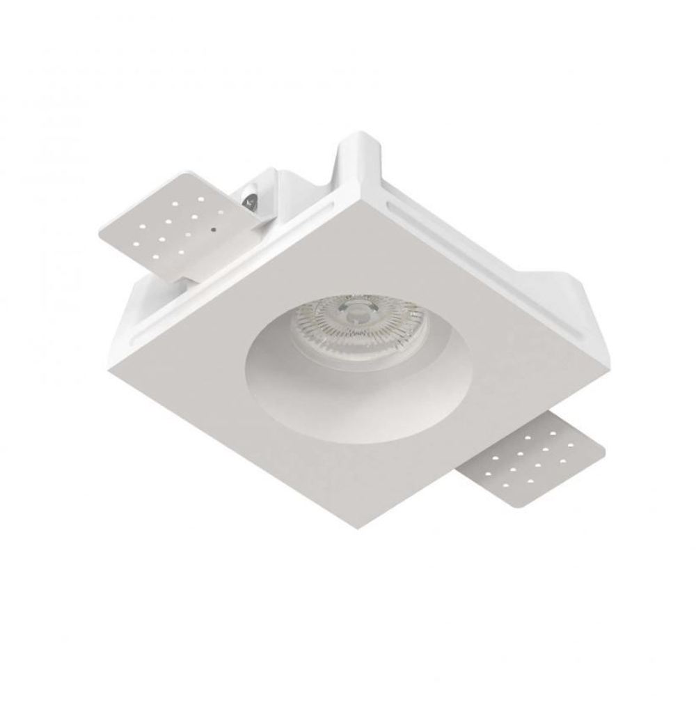 Светильник встраиваемый потолочный гипсовый STELLANOVA IZAR 80 FLAT (SN 006) с лампой MR16 7W 4000K CRI>90