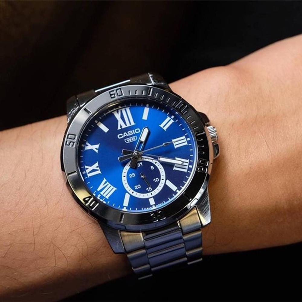 Мужские наручные часы Casio MTP-VD200D-2B