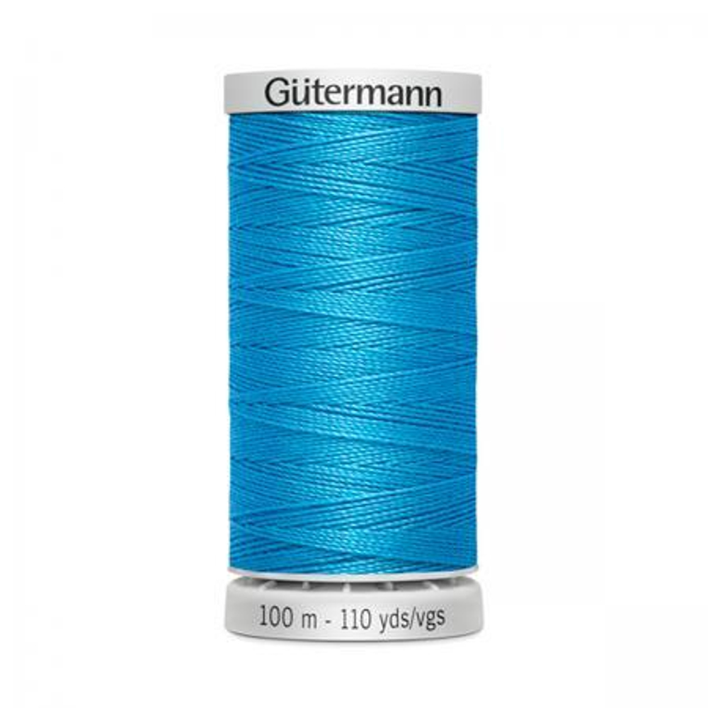 Нить Extra Strong M782 40/100 м суперкрепкая, Gutermann, 197 лазурно-голубой