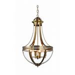 Люстра Capitol 6 ant.brass