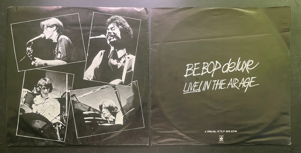 Be Bop Deluxe ‎– Live! In The Air Age 2LP (США 1977г.)