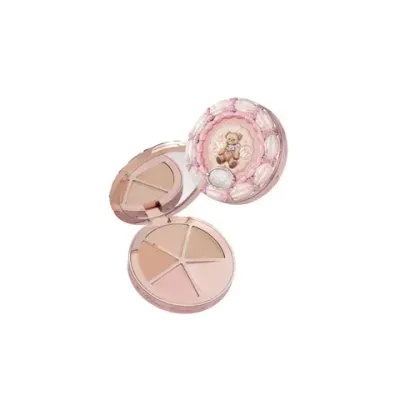 Палетка консилеров Flower Knows The Sweetie Bear 4-Color Concealer Palette - 01 Strawberry Chocolate