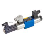 4WRE6W16-2X/G24K4/V - Пропорциональный распределитель с обратной связью по положению золотника без встроенной электроники Ду6, номинальный расход 16 л/мин, схема W