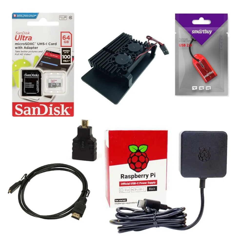 Стартовый набор для Raspberry Pi 4b