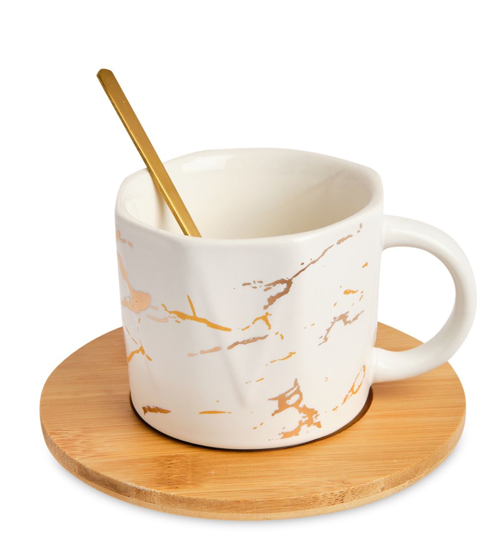 GAEM Art MUG-400/1 Чайная пара «Мрамор»