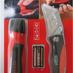 Нож складной + фонарь BESSEY DBKPH-TL-EU