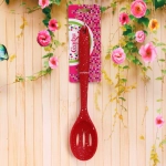 Ложка кухонная силиконовая с прорезями «Bon appétit»