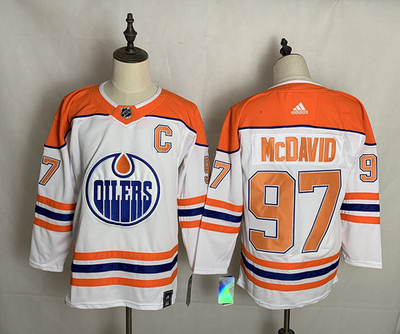 Хоккейное NHL джерси Коннора Макдэвида - Edmonton Oilers