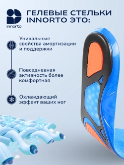 Стельки ортопедические гелевые