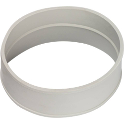 STOUT Элемент дымохода  комплект для соединеия труб внешний Ø100, уплотнение EPDM  и хомут в комплек