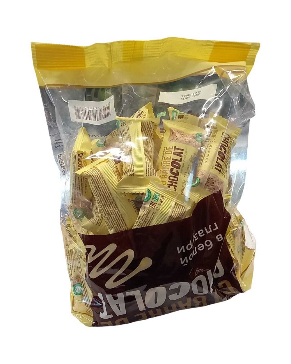Конфеты COBARDE el Chocolate мультизл с белой глазурью 0,5кг
