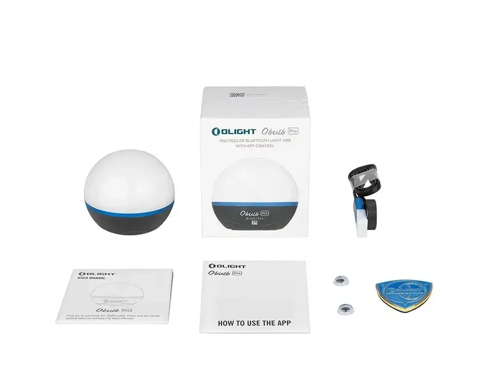 Кемпинговый фонарь Olight Obulb Pro S Grey