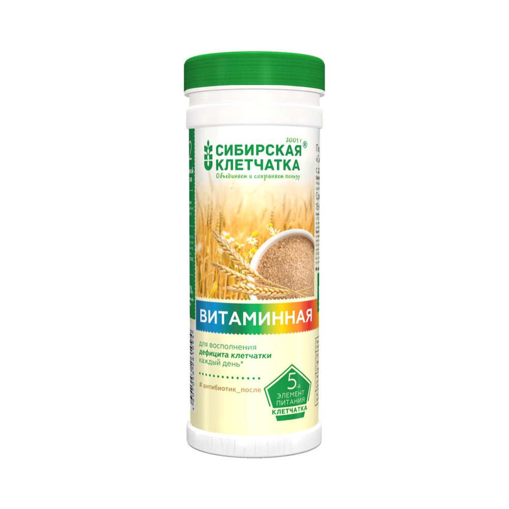 Клетчатка Витаминная 170 гр (Сибирская Клетчатка)