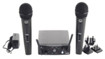 AKG WMS40 Mini2 Vocal Set вокальная радиосистема US45AC с приёмником SR40 Mini Dual и двумя ручными передатчиками__1