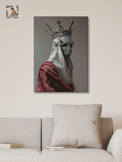 Картина Король в маске модульная 50x70см 1шт.
