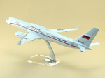 Модель самолета Ту-214ПУ (М1:100 СЛО Россия)