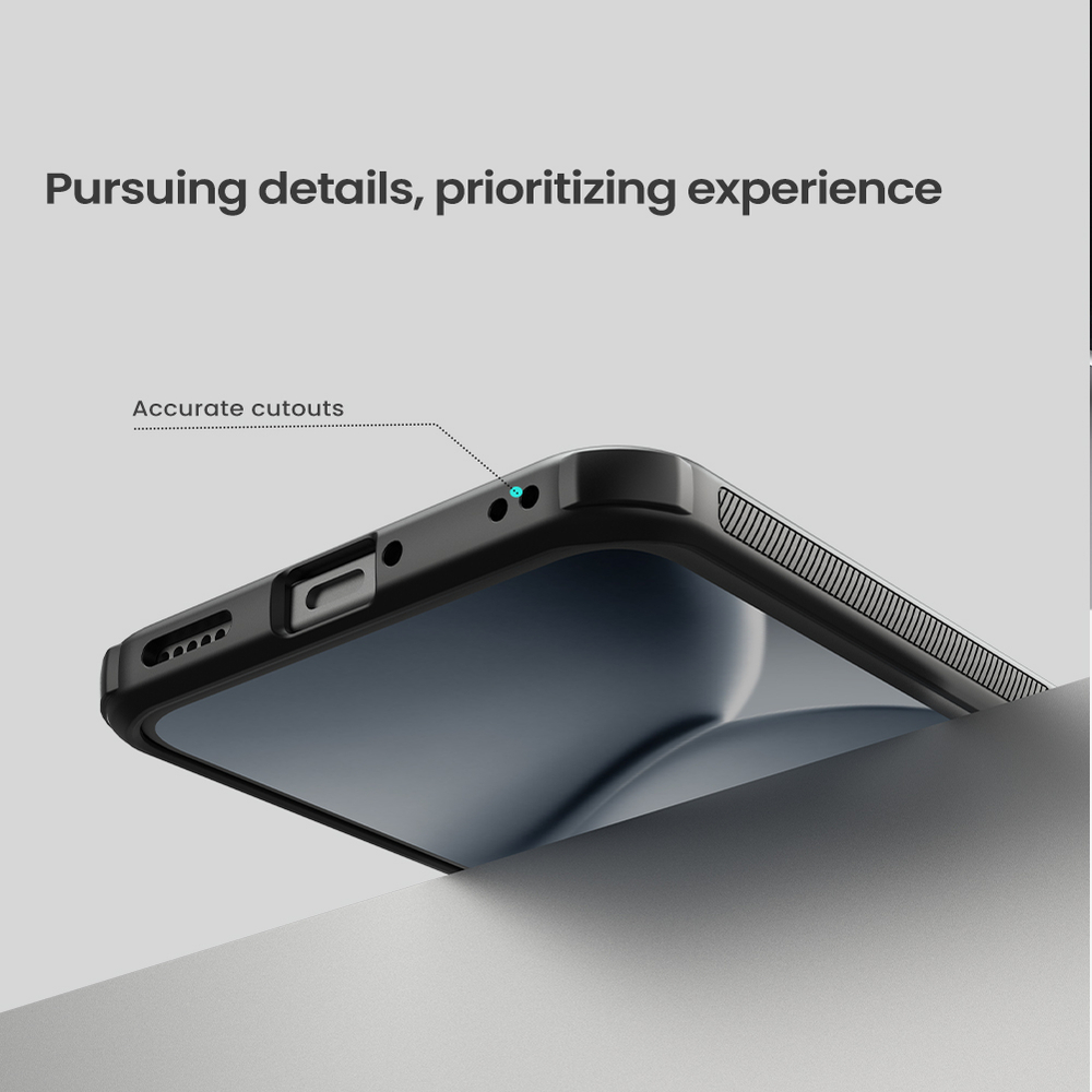 Противоударный чехол для Xiaomi Redmi Note 15 Pro+ 5G и Poco M8 Pro 5G, серия Super Frosted Shield Pro (Clear version) прозрачный тонированный от Nillkin