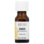 Aura Cacia, Чистое эфирное масло, имбирь, 15 мл (0,5 жидк. унц.)