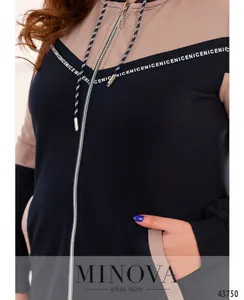 Костюм 8-280-синий-пудра Minova