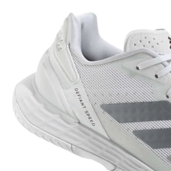 Теннисные кроссовки Adidas Defiant Speed 2 M - cloud white/tech grey metallic/maroon