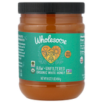 Wholesome Sweeteners, органический белый мед, сырой, нефильтрованный, 454 г (16 унций)