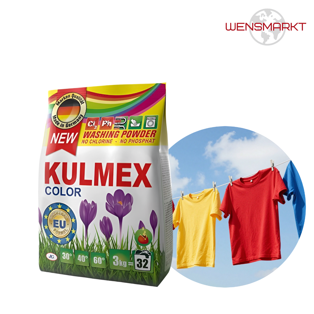 Стиральный порошок Kulmex Color для цветного белья, 3 кг, Германия