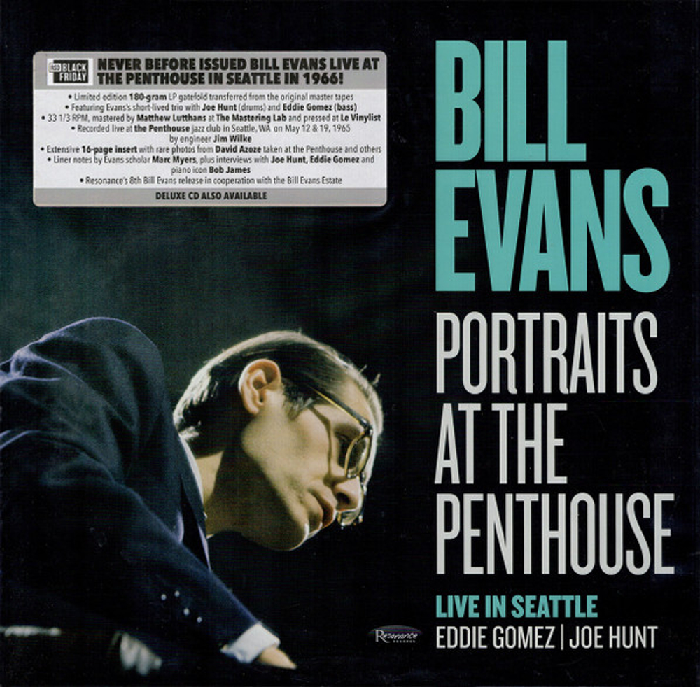 Bill Evans - Portraits At The Penthouse: Live In Seattle - USA, Resonance