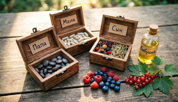 Здоровье для всей семьи: как подобрать БАДы по возрасту и полу